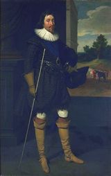 Portrait of James, 2nd Marquis of Hamilton (1589-1625), painted by Daniel Mytens (1590-1656) - click for Scran Resource